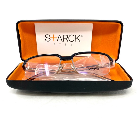 Starck By Mikli Italy BIOZERO SH3015 Eyeglass frame Black - Picture 3 of 6